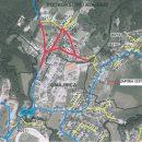 ZAPORA JAVNIH CEST NA PODBORŠTU